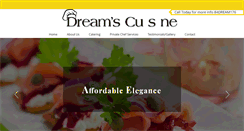Desktop Screenshot of dreamscuisine.com